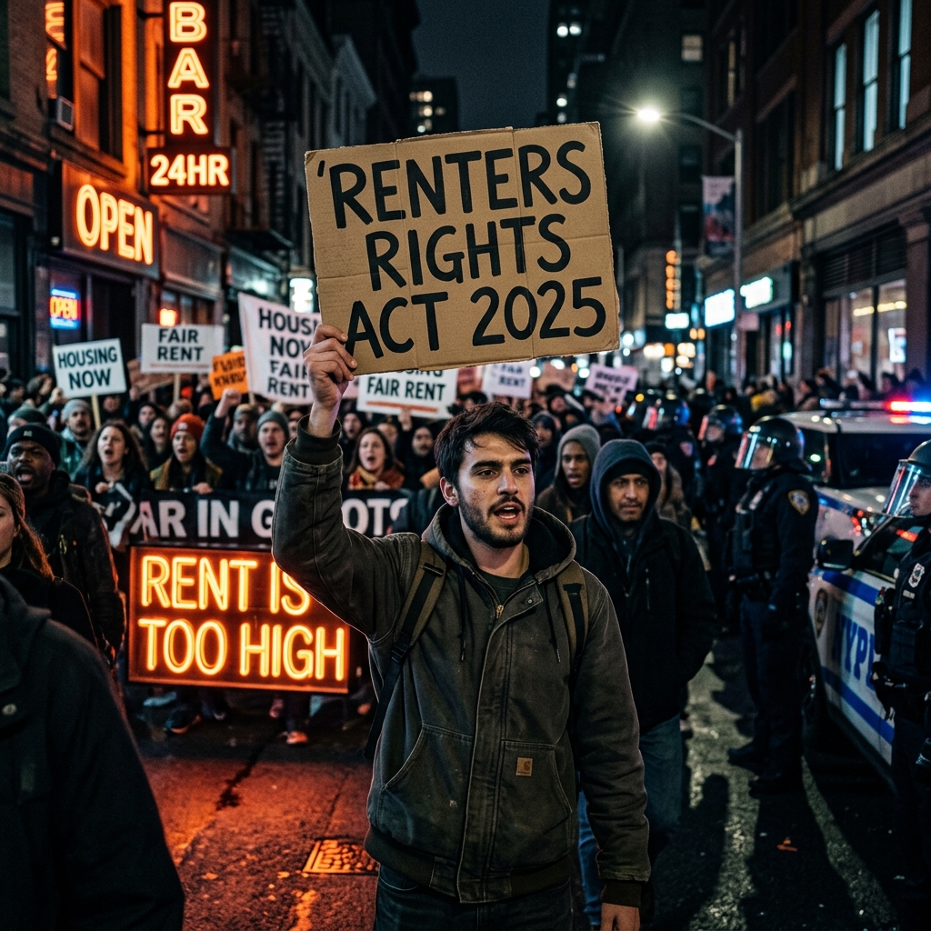 Renters Rights Protest